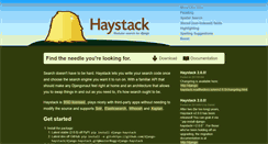 Desktop Screenshot of haystacksearch.org